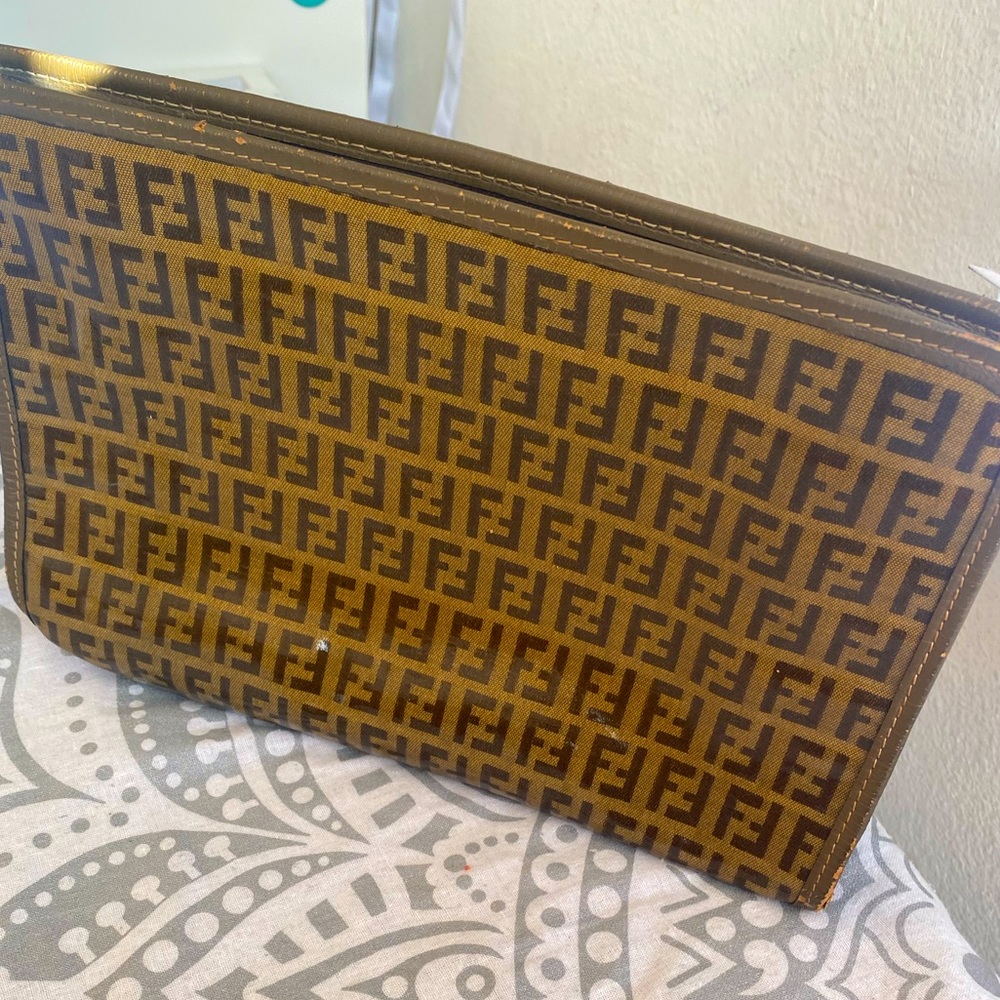 Fendi makeup bag
